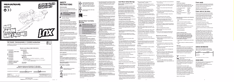 Page 1 de la notice Manuel utilisateur XU1 XLM-1032U