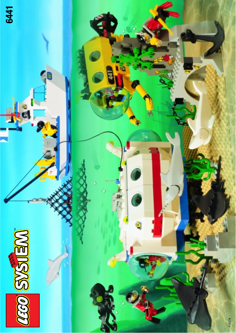 Page n°1 - Manuel utilisateur Lego Divers 6441