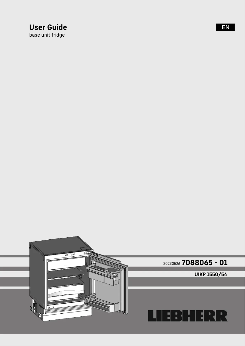 Image de la première page du manuel de l'appareil UIKP 1550-25