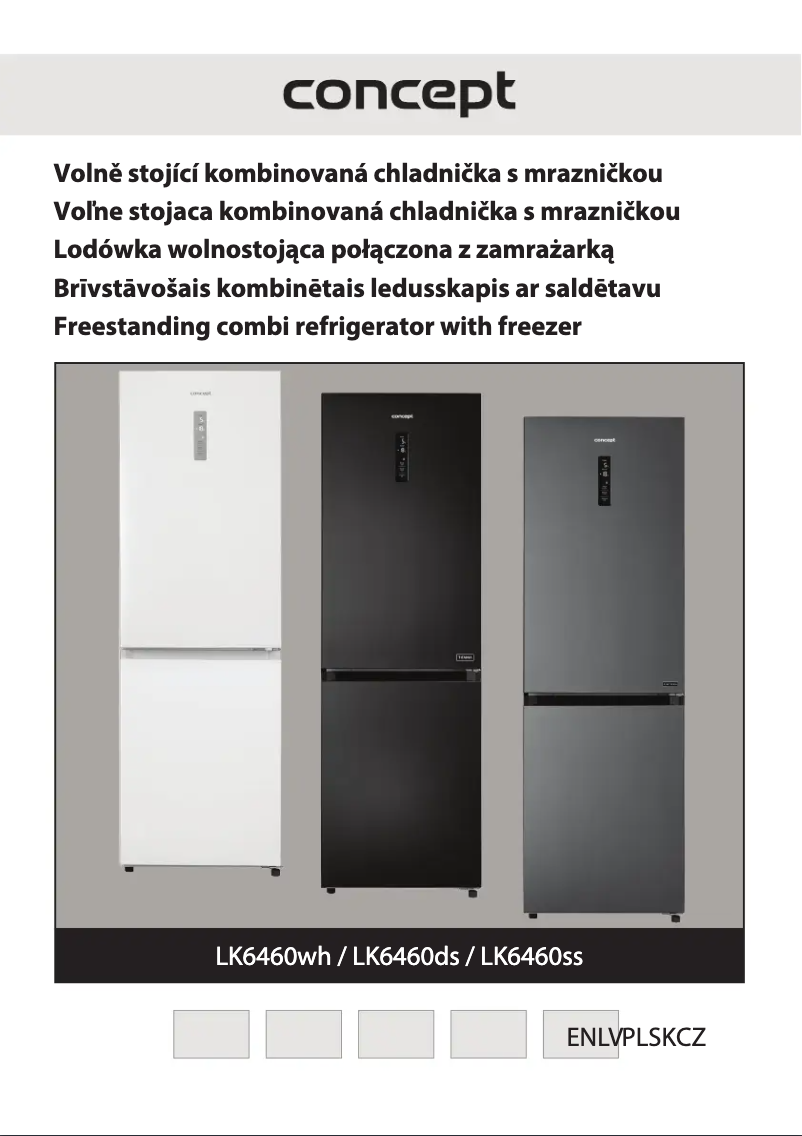 Page 1 de la notice Manuel utilisateur Concept LK6460SS