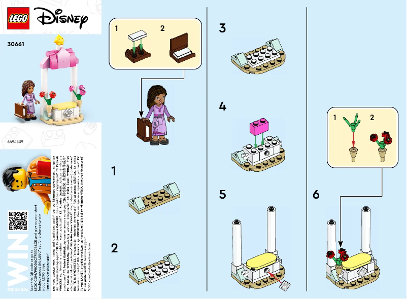 Page 1 de la notice Manuel utilisateur Lego Disney 30661