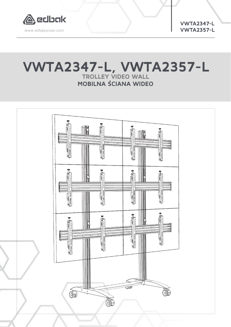 Page n°1 - Manuel utilisateur Edbak VWTA2357-L