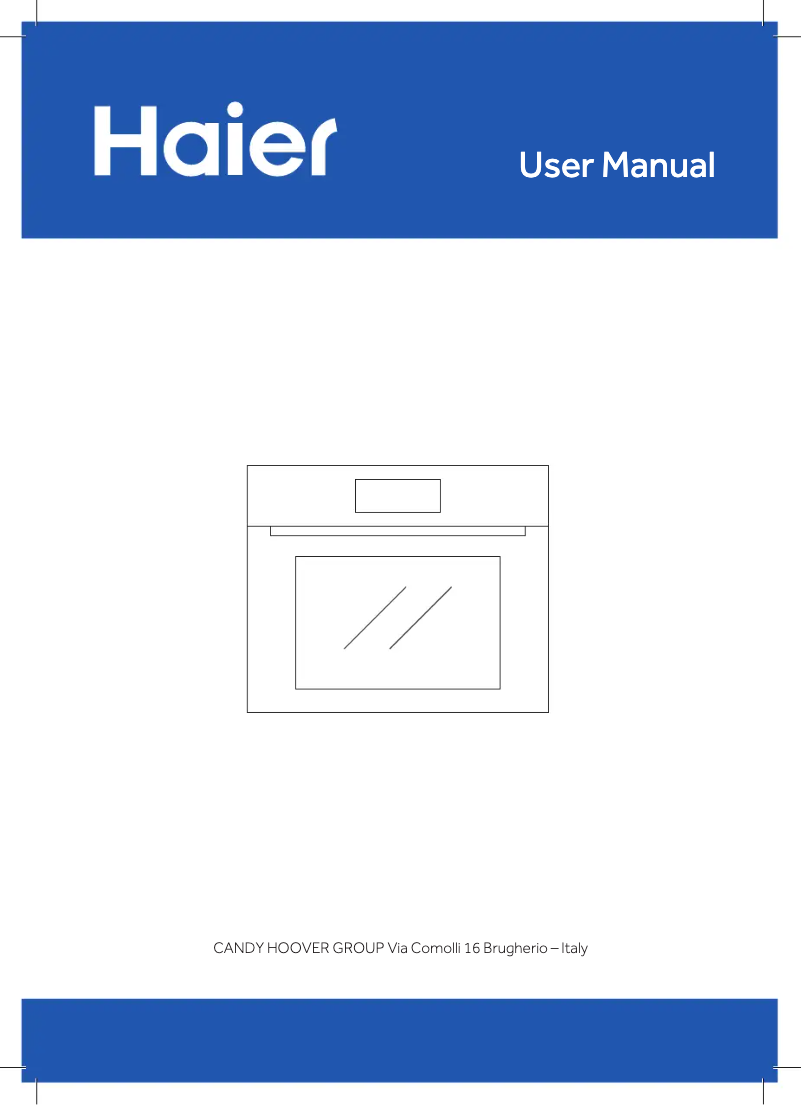 Page 1 de la notice Manuel utilisateur Haier HWO45NM6SXB1