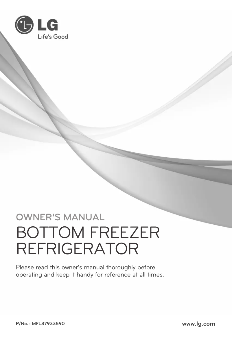 Página 1 del manual Manual de usuario LG GR-L258DS