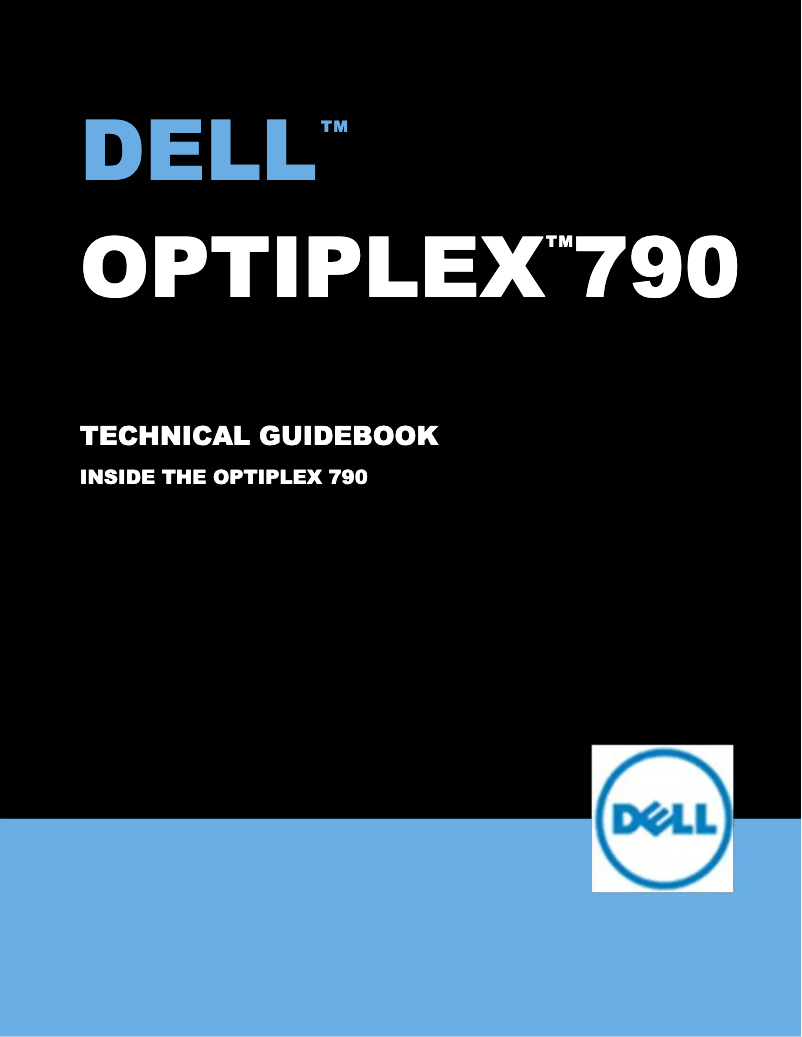 Page 1 de la notice Manuel utilisateur Dell OptiPlex 790 SF
