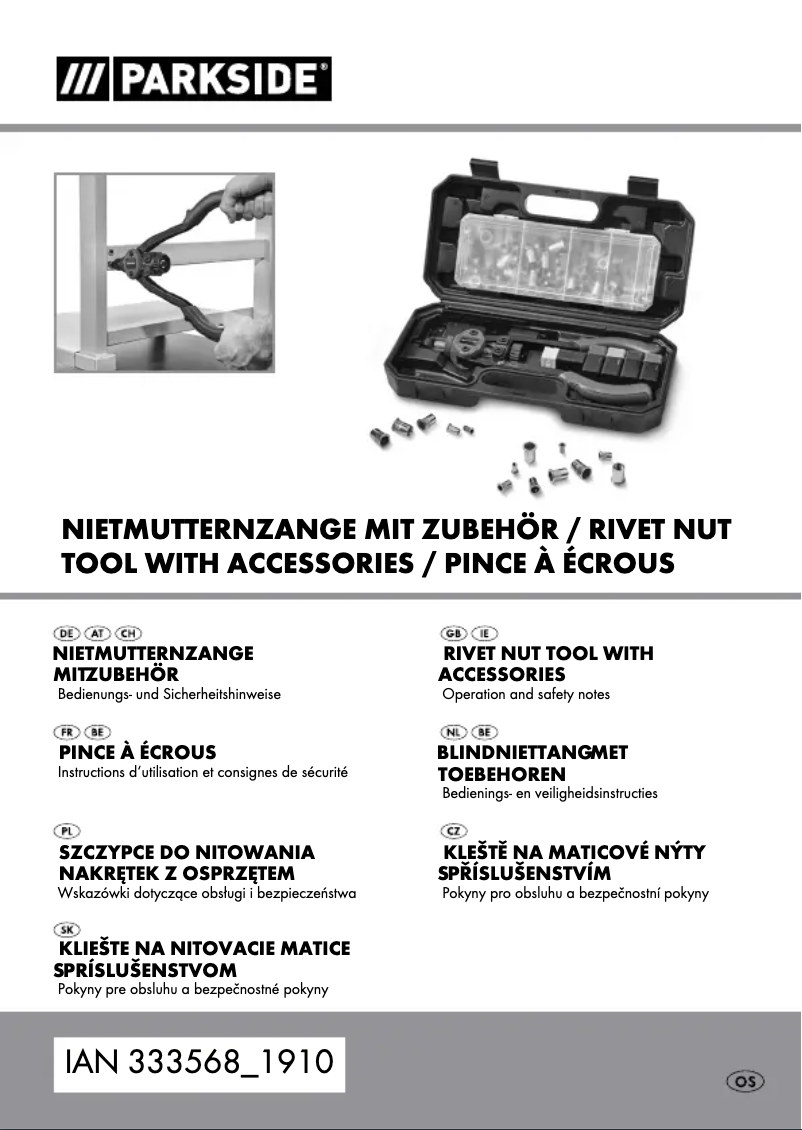 Image de la première page du manuel de l'appareil HG06145