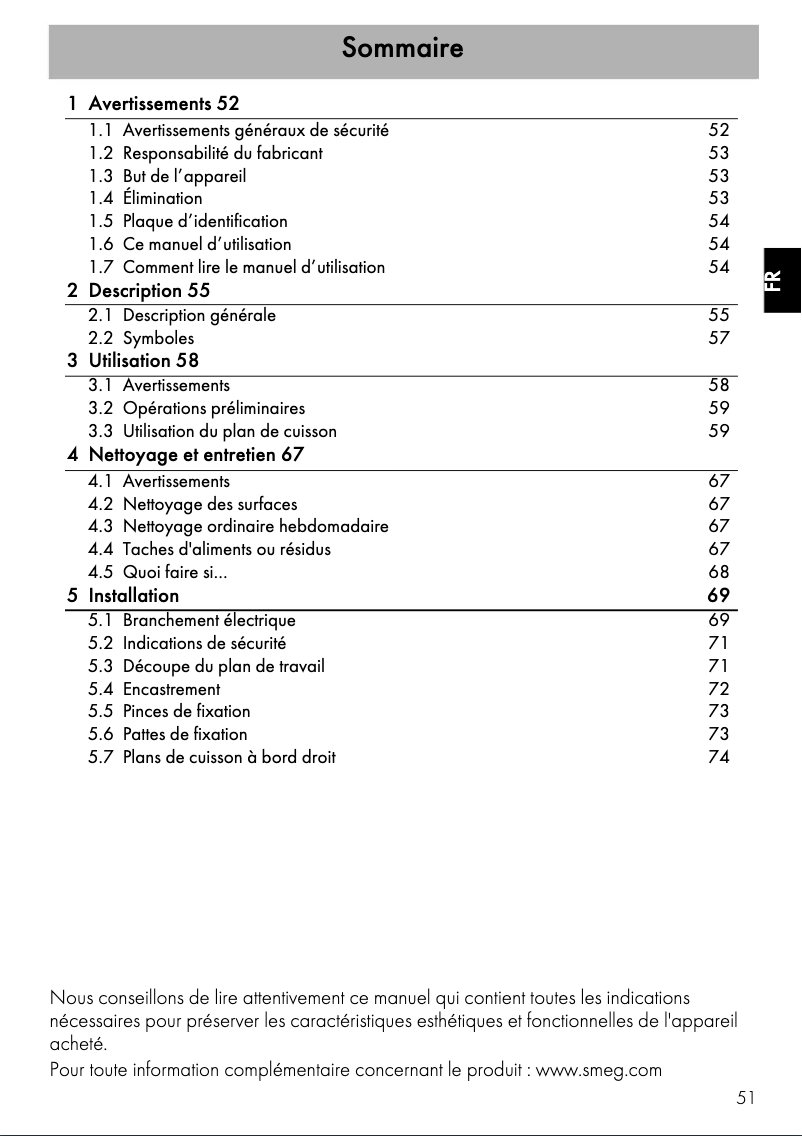 Image de la première page du manuel de l'appareil SE630TCE2
