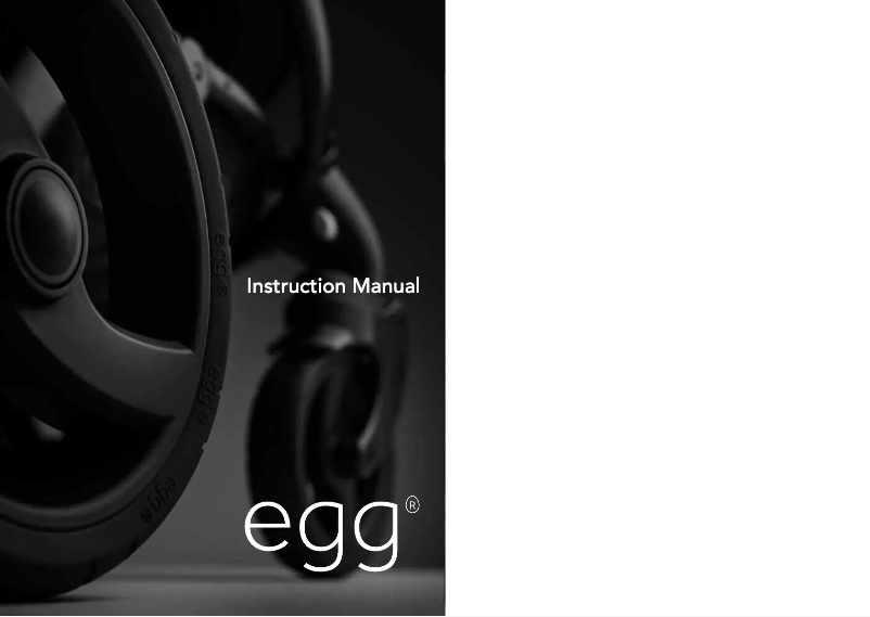 Page n°1 - Manuel utilisateur EGG Stroller