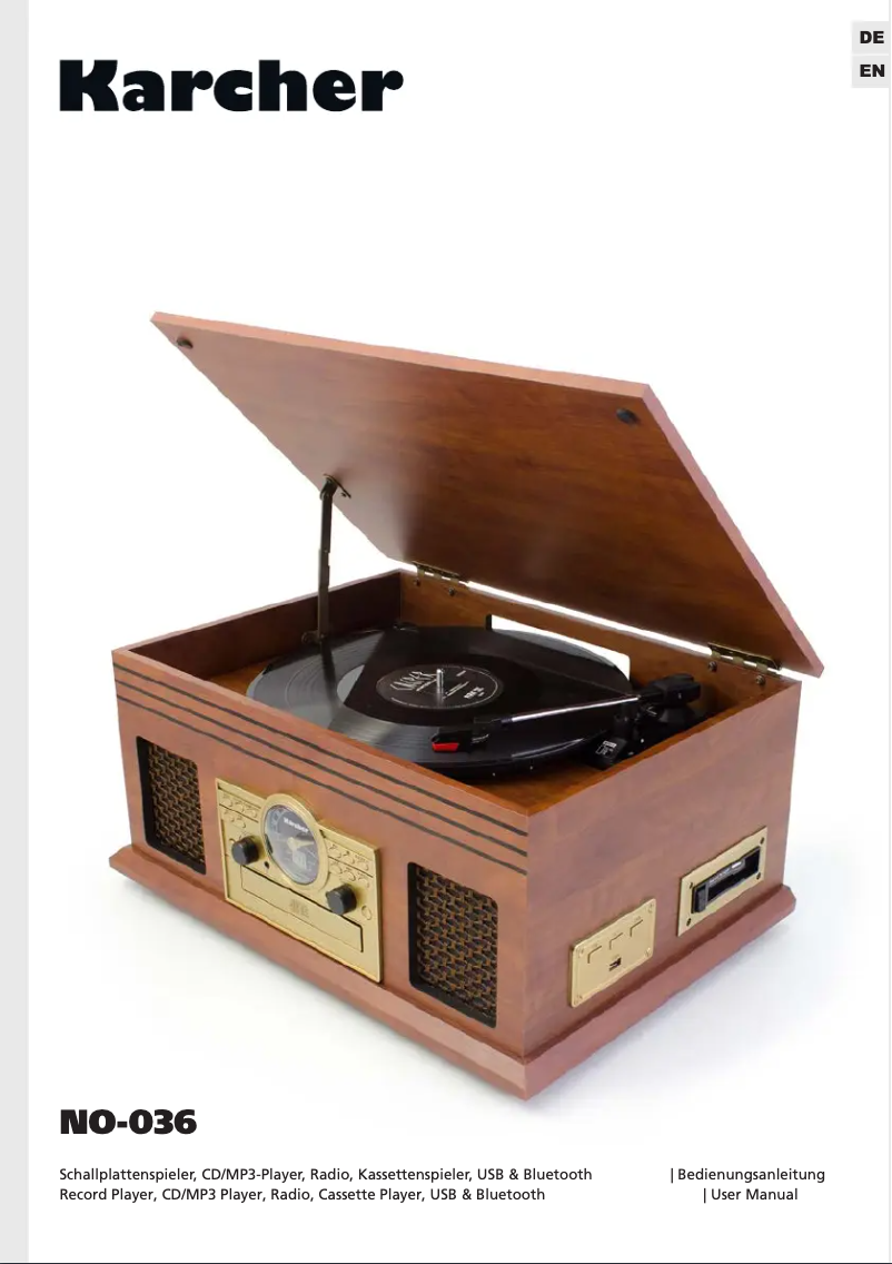 Image de la première page du manuel de l'appareil NO-036