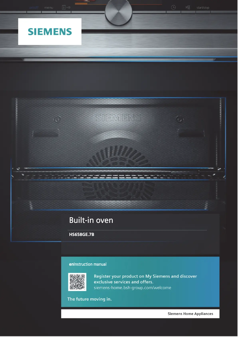 Image de la première page du manuel de l'appareil iQ700 HS658GES7B