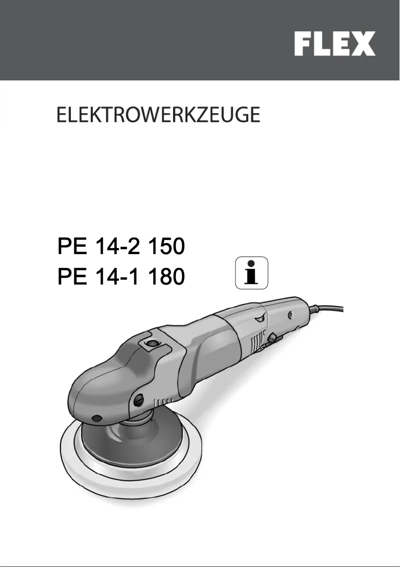 Page 1 de la notice Manuel utilisateur Flex PE 14-2 150