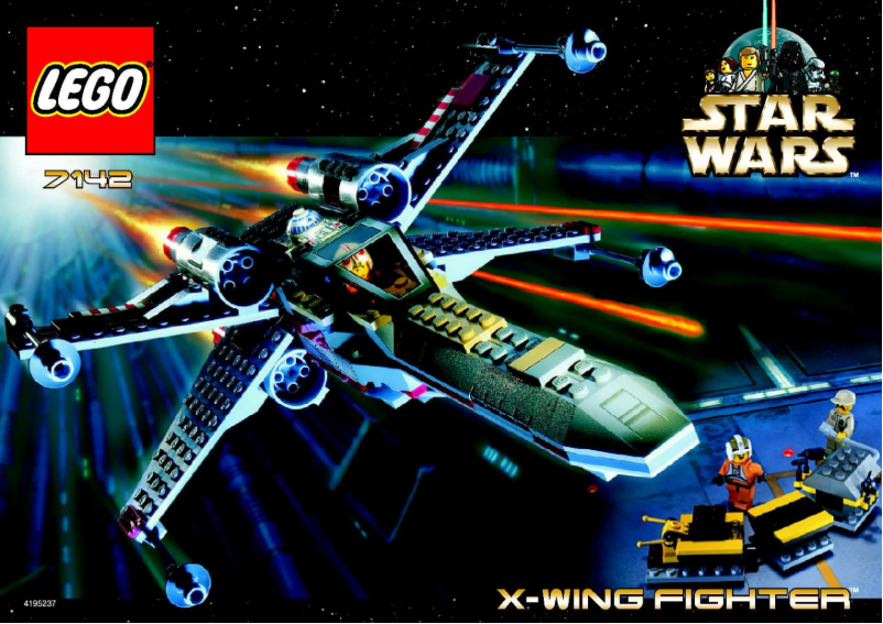 Page n°1 - Manuel utilisateur Lego SYSTEM X-WING FIGHTER TM