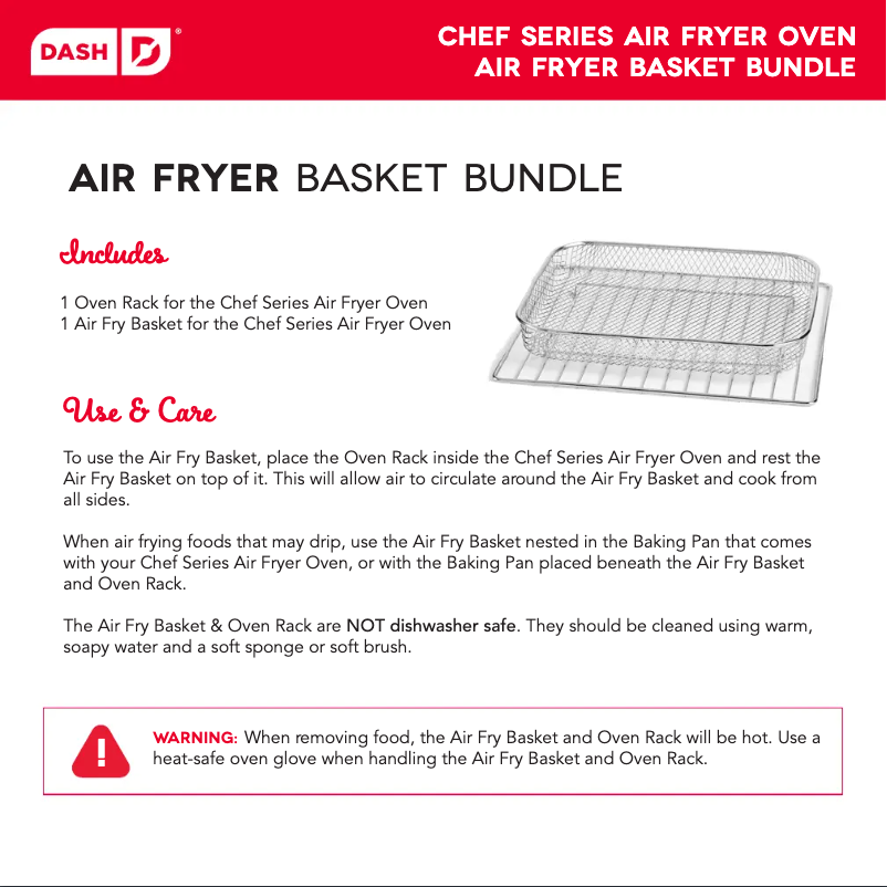 Page 1 de la notice Manuel utilisateur Dash DAFT2350UPAB01