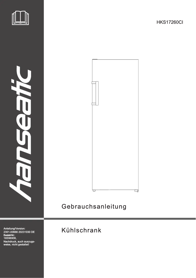 Imagen de la primera página del manual del dispositivo HKS17260CI