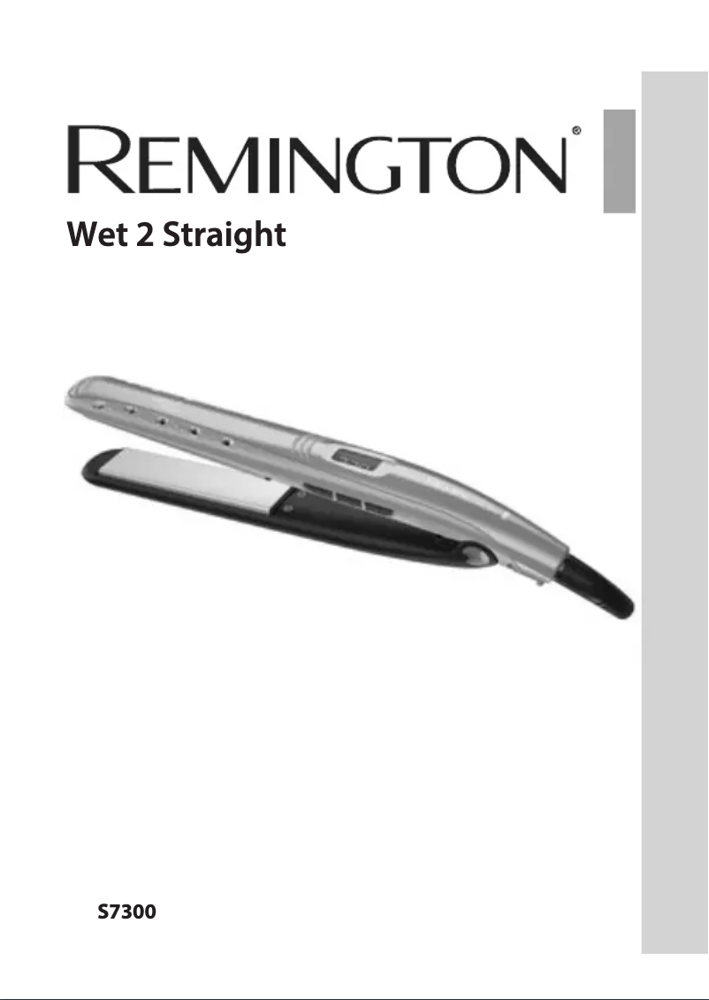 Page 1 de la notice Manuel utilisateur Remington S7300