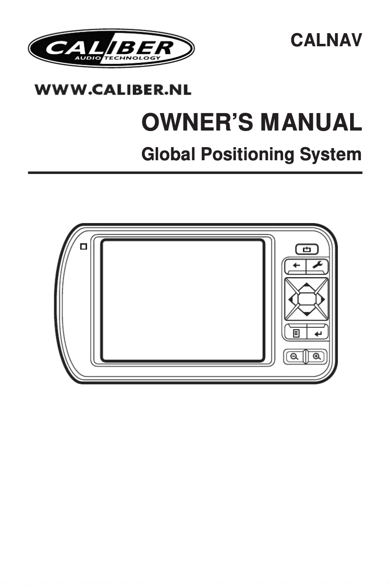 Page 1 de la notice Manuel utilisateur Caliber CALNAV