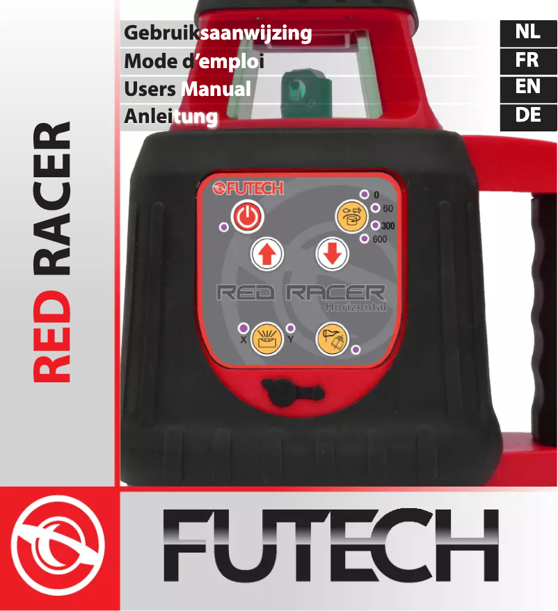 Page n°1 - Manuel utilisateur Futech Red Racer