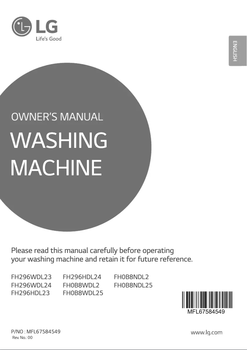 Página 1 del manual Manual de usuario LG FH296HDL23