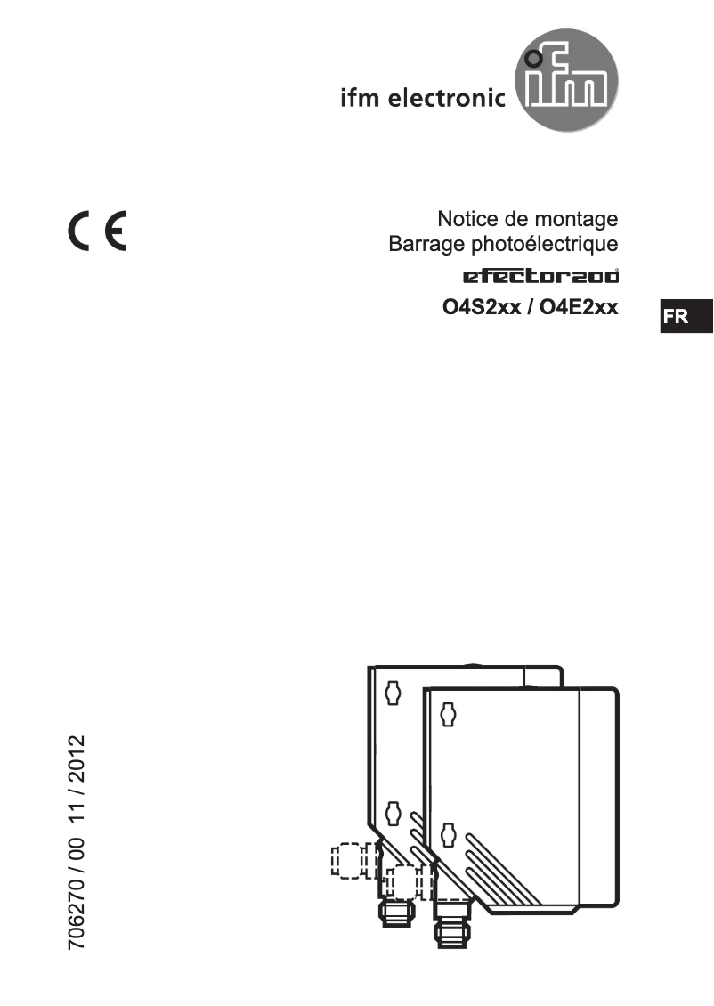 Image de la première page du manuel de l'appareil O4S200