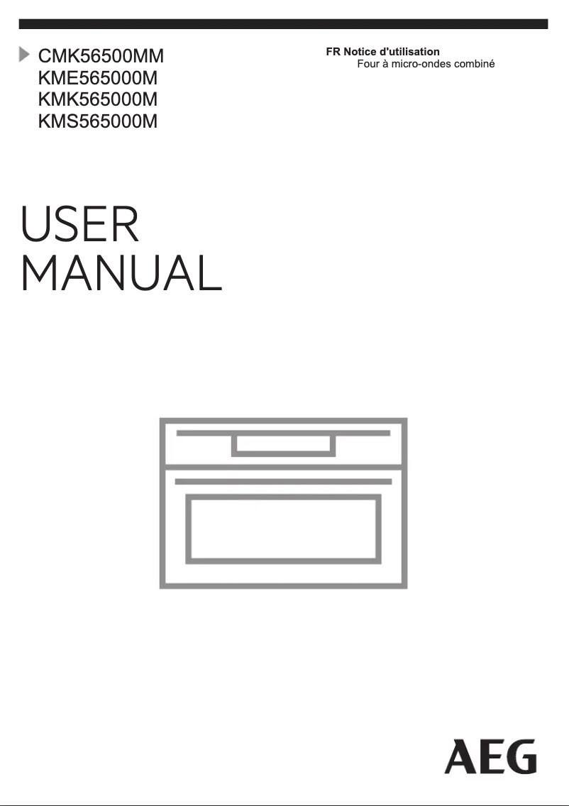 Page 1 de la notice Manuel utilisateur AEG CMK56500MM