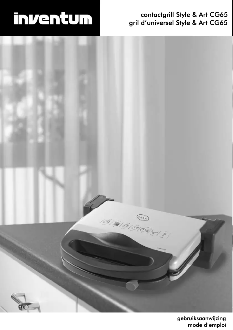 Page n°1 - Manuel utilisateur Inventum CG65