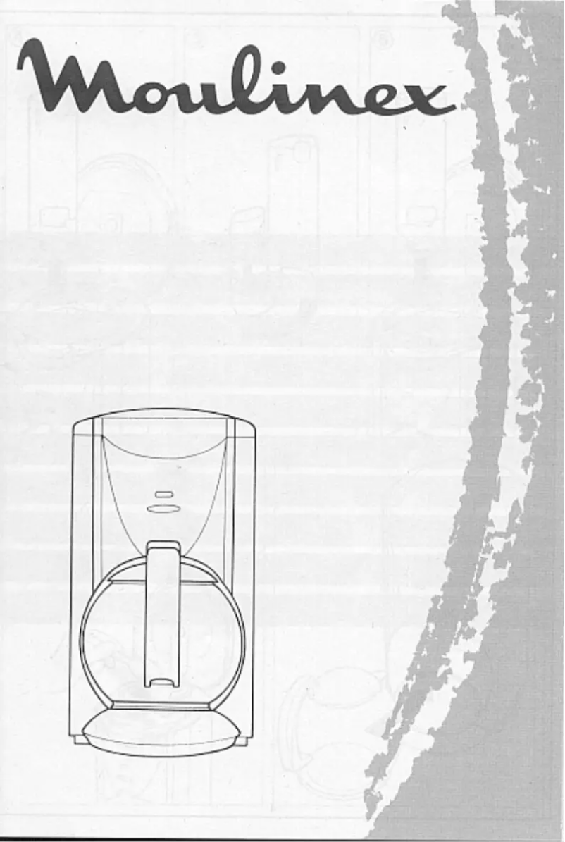 Image de la première page du manuel de l'appareil Crystal Arome Plus Prestige Programmable A CW