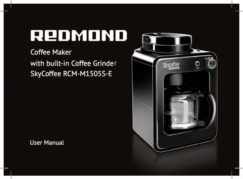 Page 1 de la notice Manuel utilisateur Redmond M1505S-E