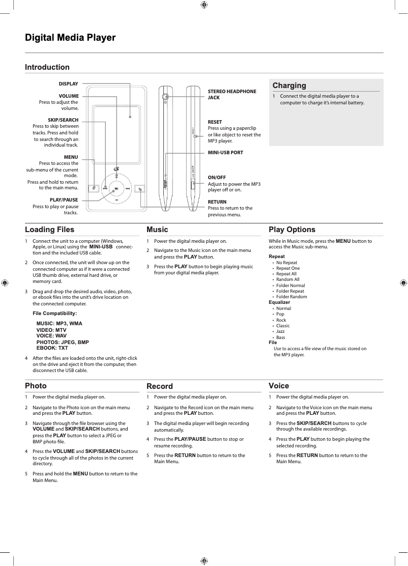 Image de la première page du manuel de l'appareil Stingray 889X