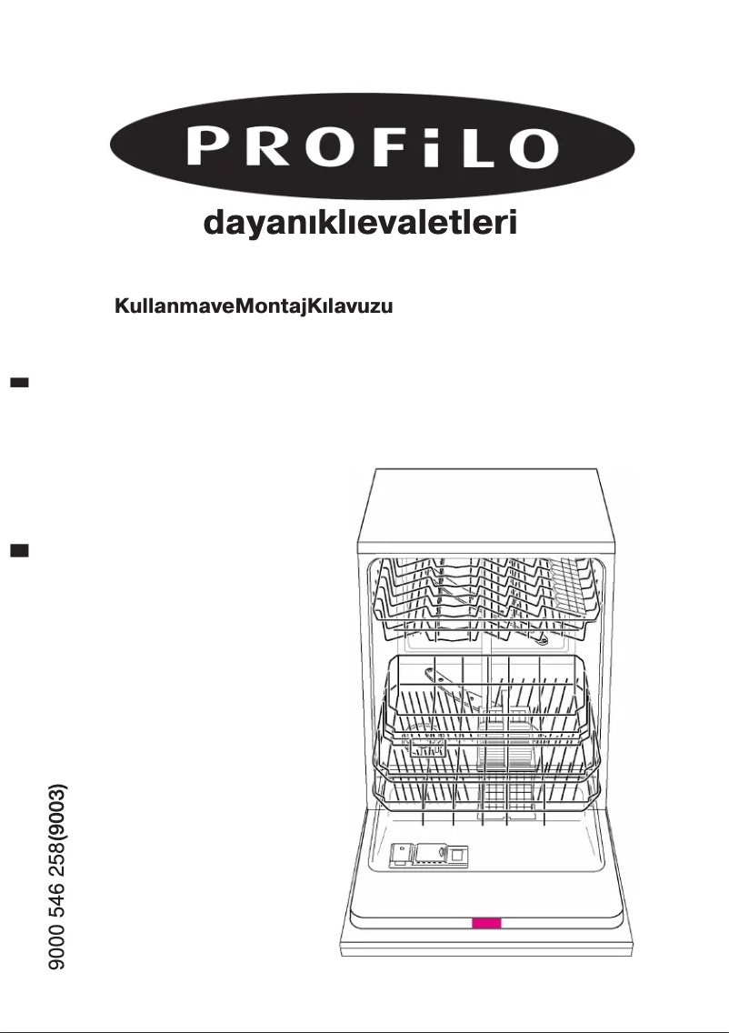 Page 1 de la notice Manuel utilisateur Profilo BM3003