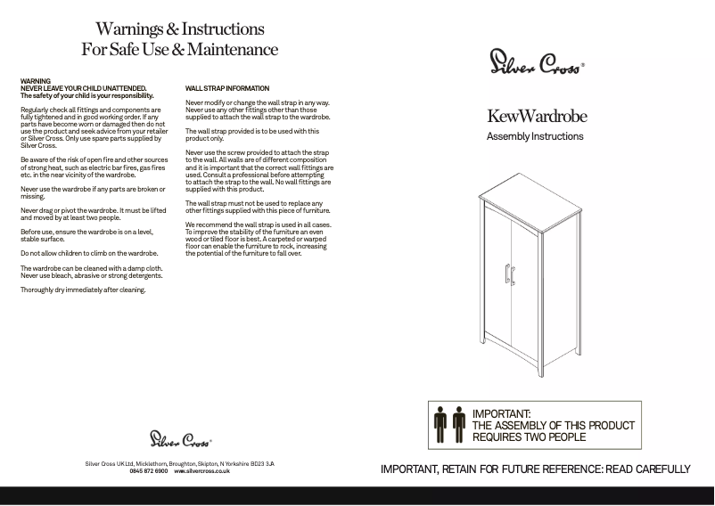 Image de la première page du manuel de l'appareil Kew