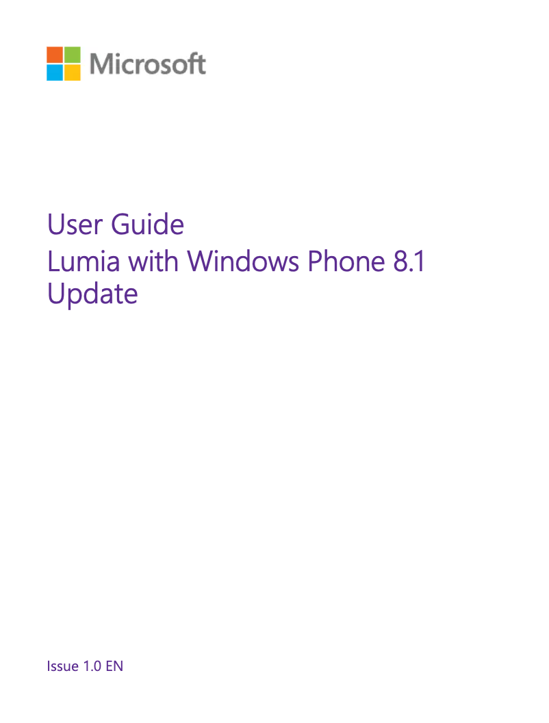 Page n°1 - Manuel utilisateur Microsoft Lumia 640 LTE