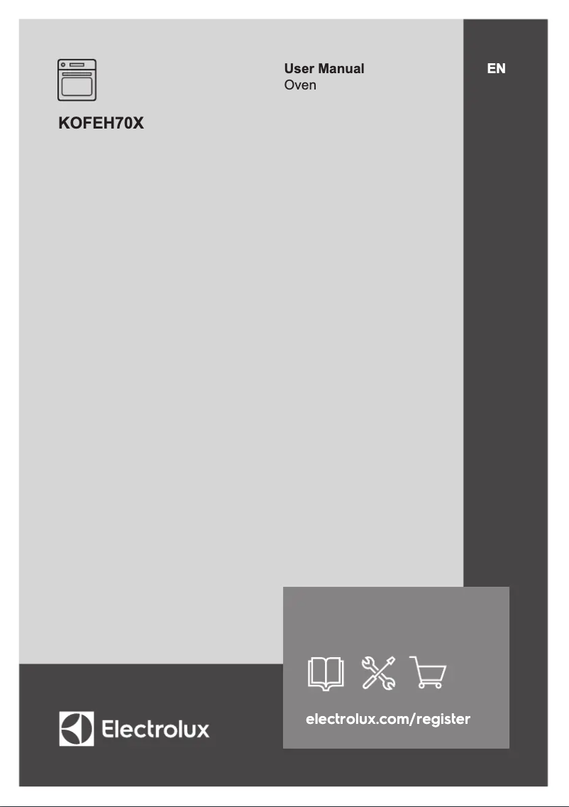 Page n°1 - Manuel utilisateur Electrolux KOFEH70X