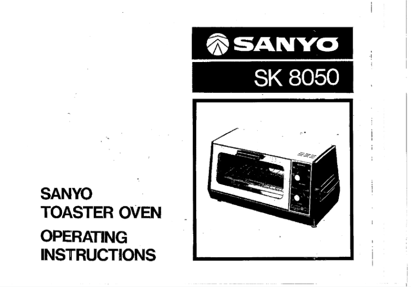 Page 1 de la notice Manuel utilisateur Sanyo SK-8050