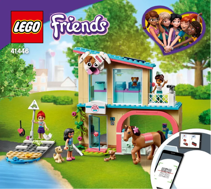 Página 1 del manual Manual de usuario Lego Friends 41446