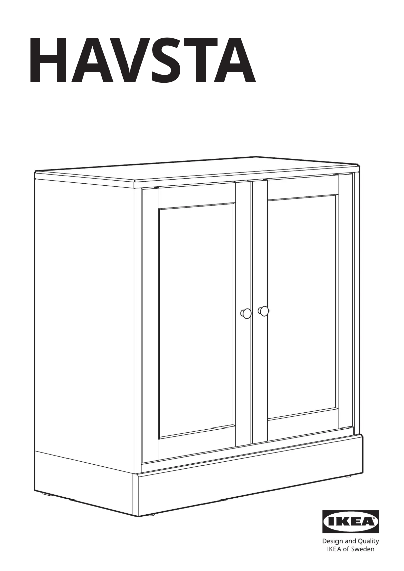 Imagen de la primera página del manual del dispositivo HAVSTA 203.910.50