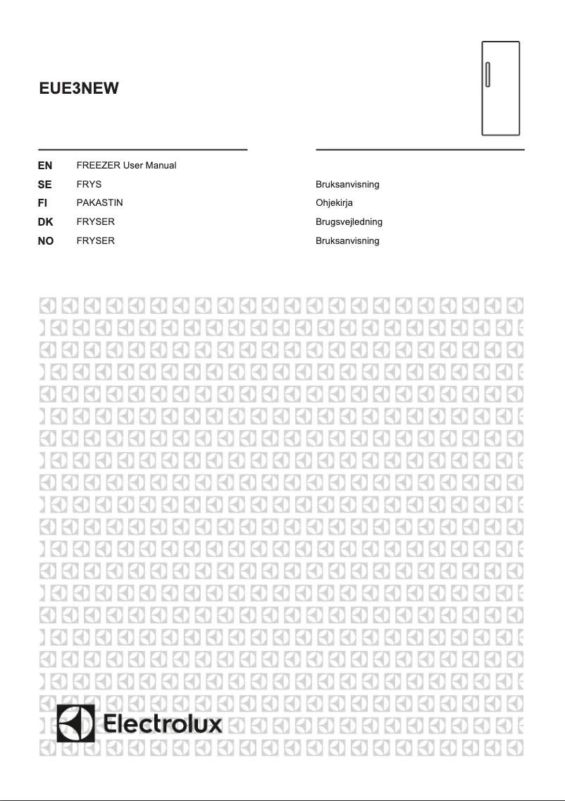 Page 1 de la notice Manuel utilisateur Electrolux EUE3NEW