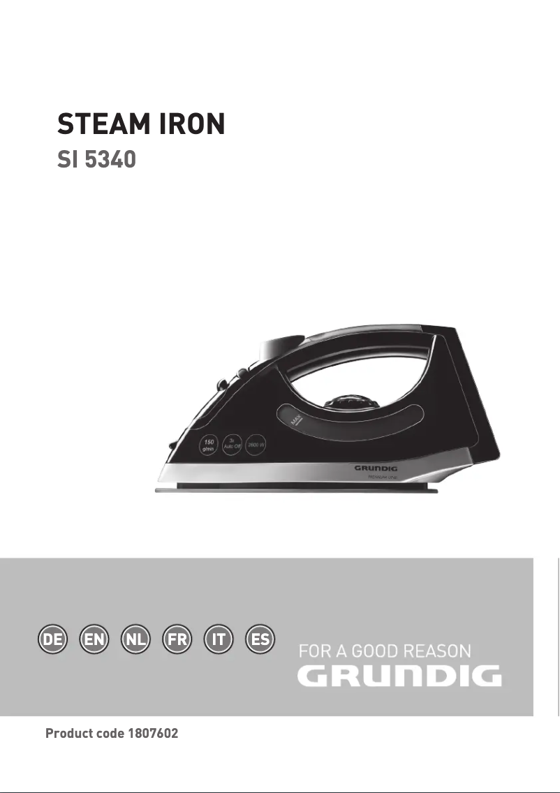 Page n°1 - Manuel utilisateur Grundig Premiun Line SI 5340