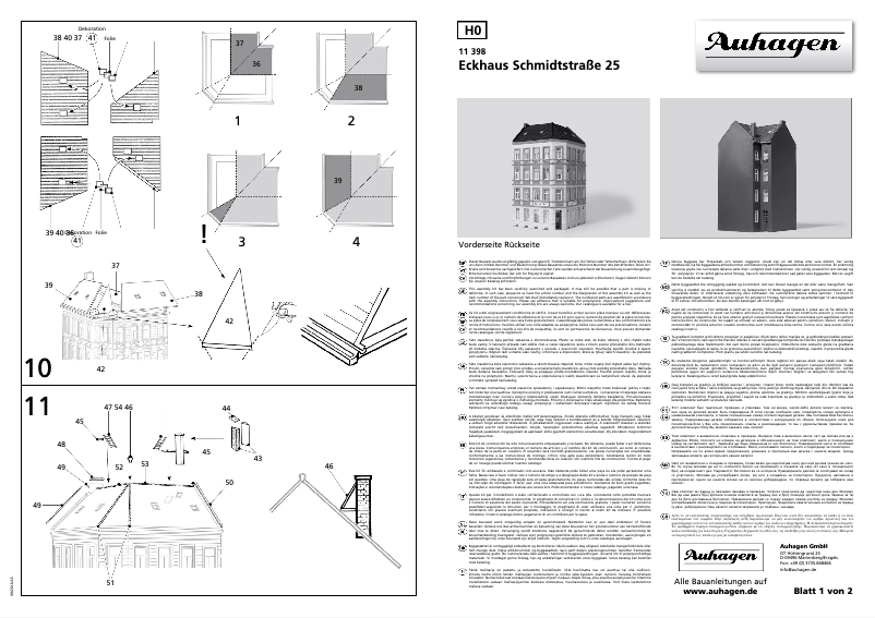 Image de la première page du manuel de l'appareil 11398
