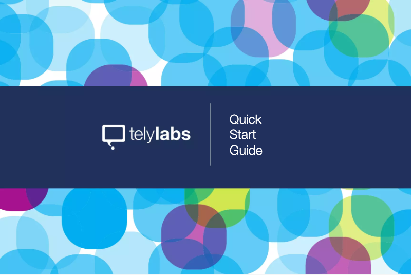 Page n°1 - Manuel utilisateur Tely Labs telyHD Base Edition
