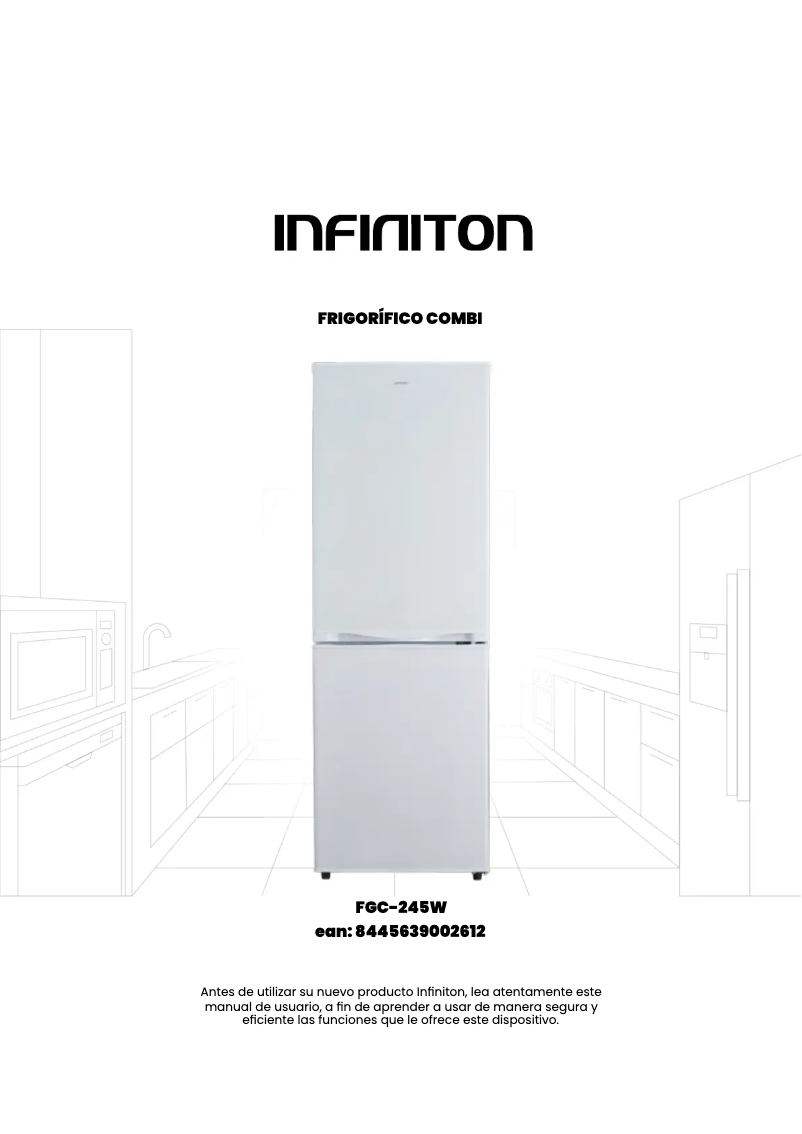 Page n°1 - Manuel utilisateur Infiniton FGC-245W