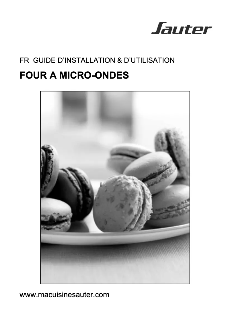 Page 1 de la notice Manuel utilisateur Sauter SMS4320X