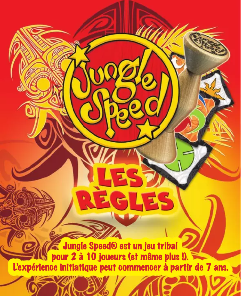 Image de la première page du manuel de l'appareil Jungle Speed