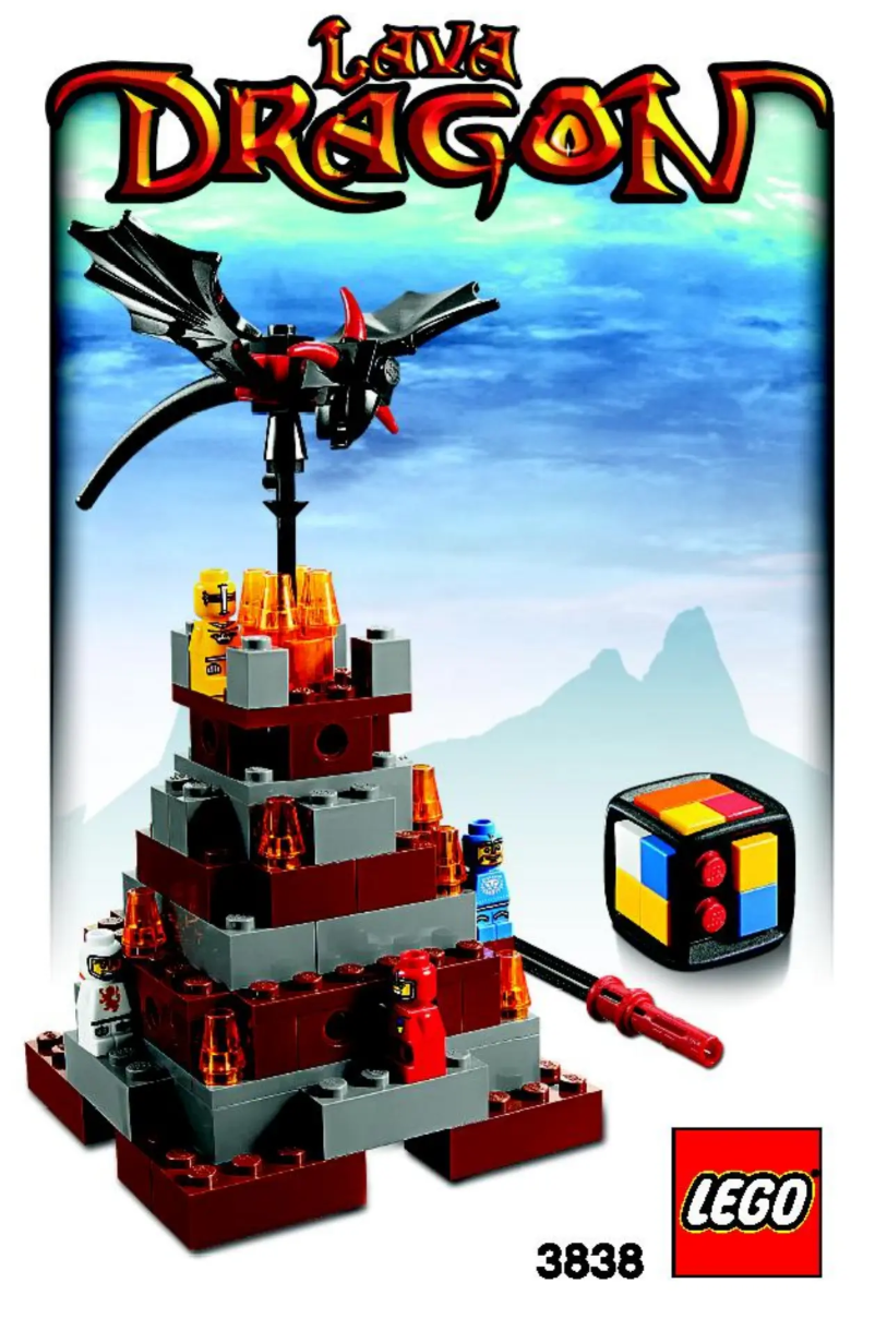 Page n°1 - Manuel utilisateur Lego Games 3838