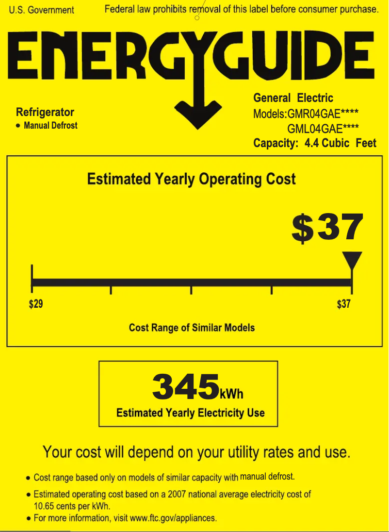 Image de la première page du manuel de l'appareil GMR04GAEBB