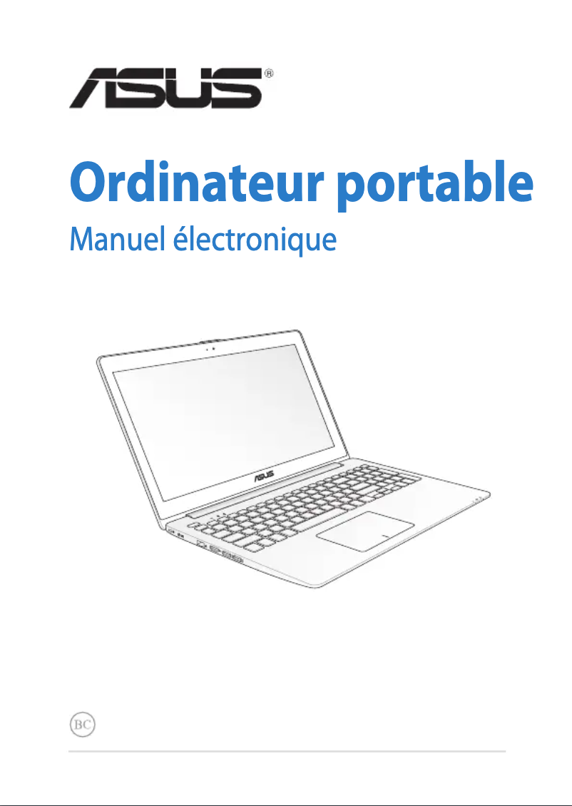 Image de la première page du manuel de l'appareil VivoBook S551LB