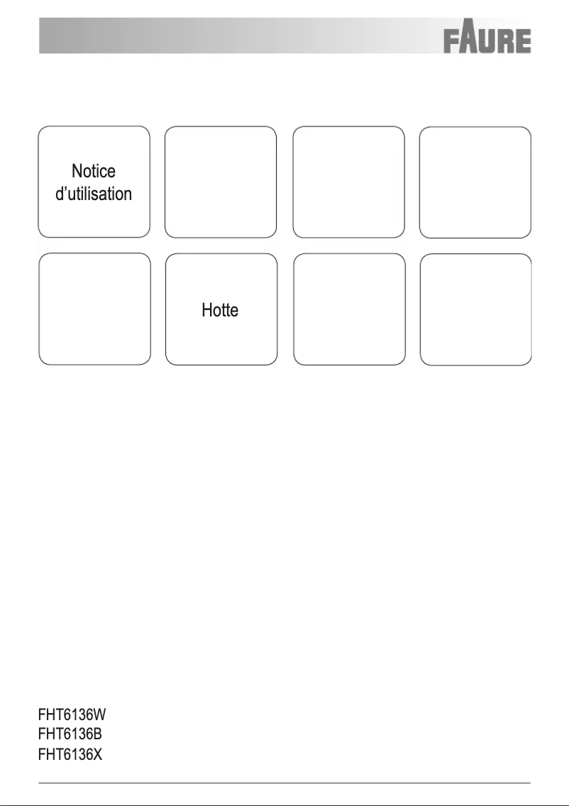 Página 1 del manual Manual de usuario Faure FHT6136X