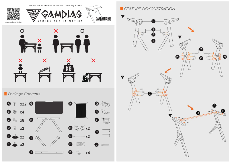 First page image of the manual for Daedalus M2