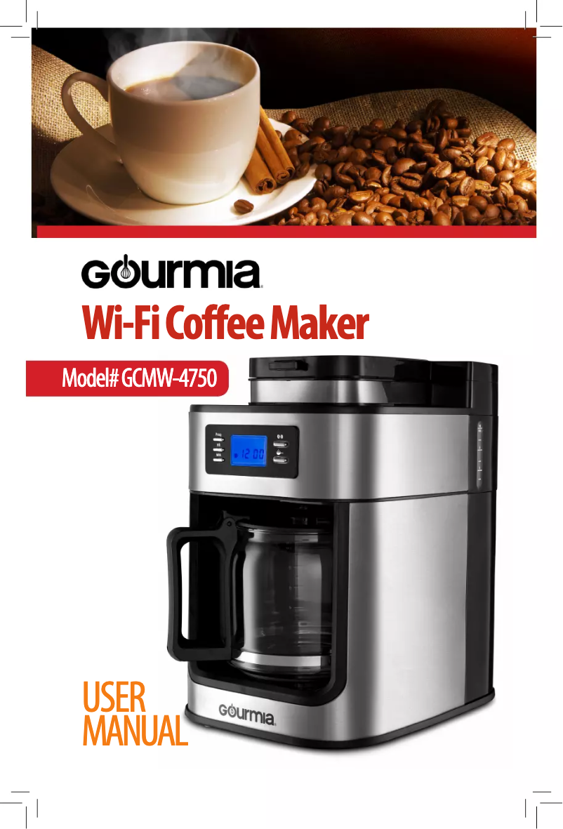 Page n°1 - Manuel utilisateur Gourmia GCMW4750