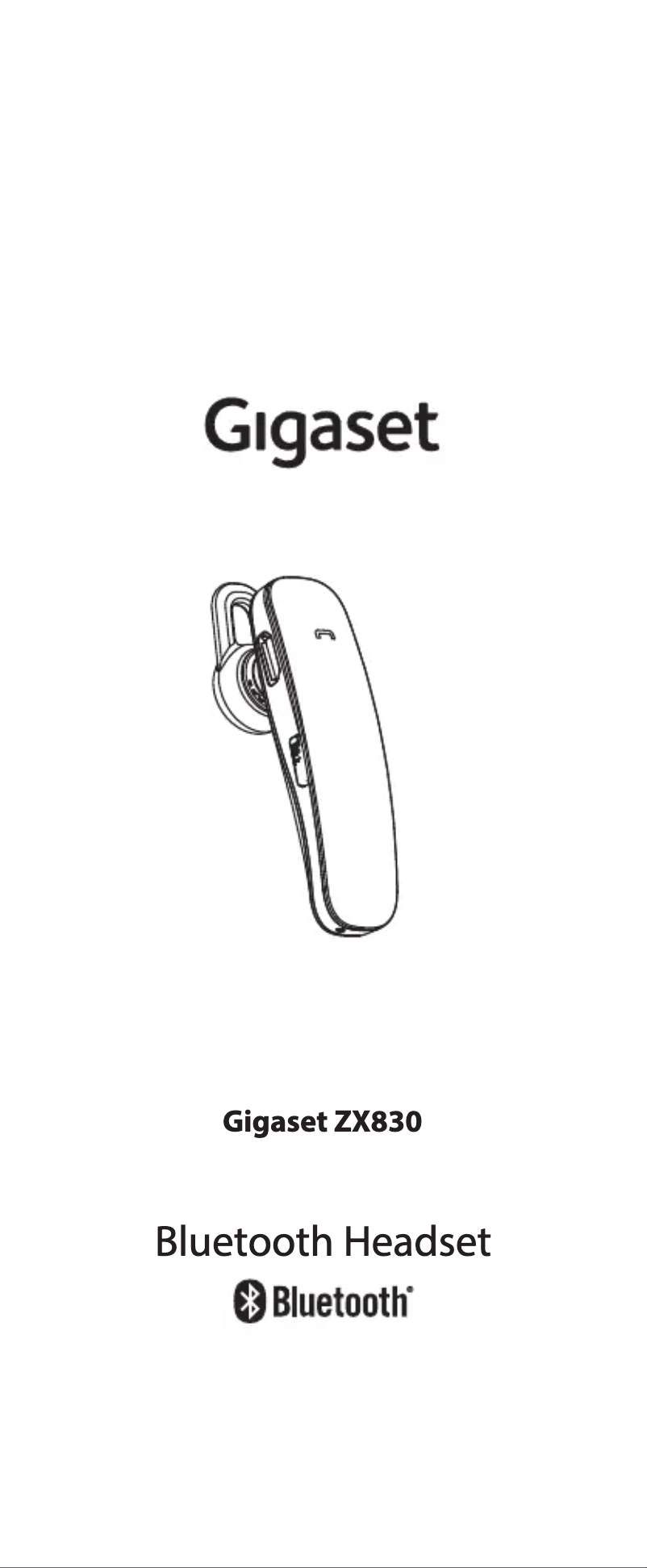 Page 1 de la notice Manuel utilisateur Gigaset ZX830