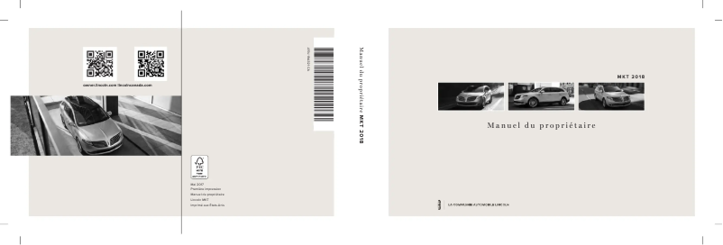 Image de la première page du manuel de l'appareil MKT (2018)